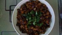 番茄牛肉茄子丁的做法步骤7