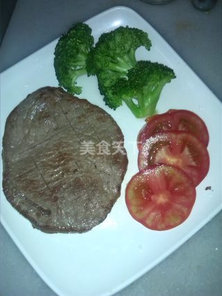 煎牛排的做法步骤：9