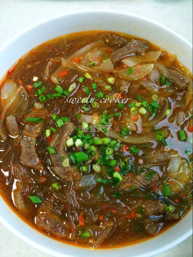 牛肉粉丝的做法
