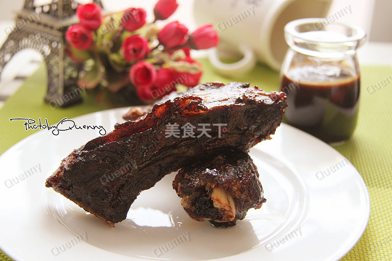 【黑椒烤牛排骨】——做法超简单的美味牛排骨的做法