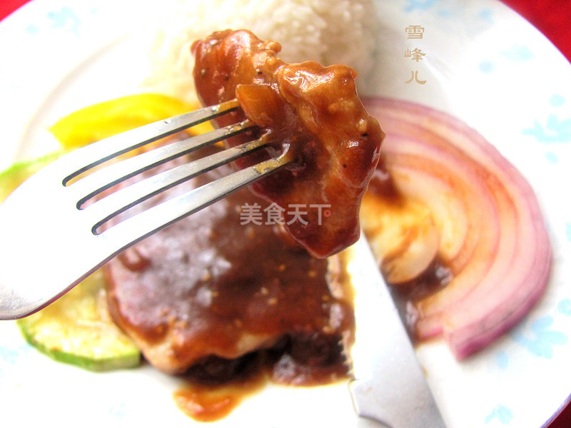 黑椒沙拉牛排的做法