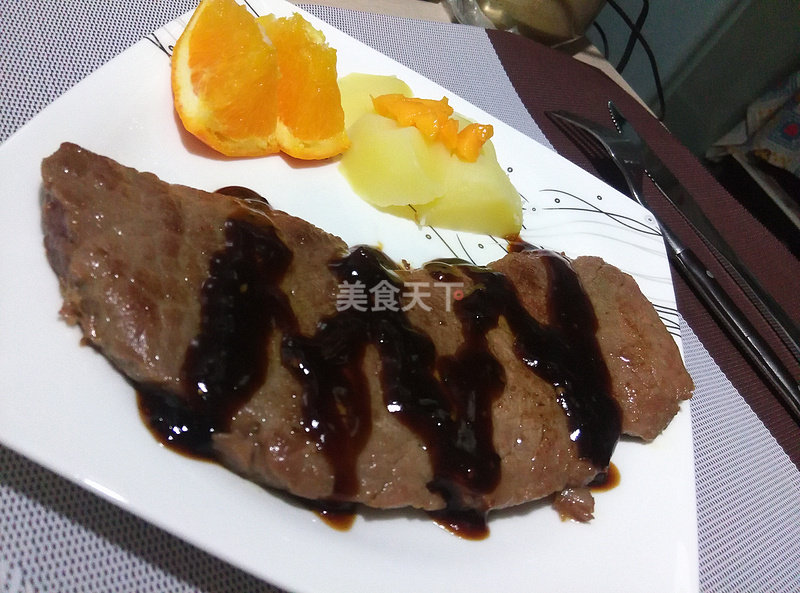 黑椒西冷牛排的做法