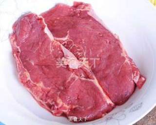空炸上脑牛排的做法步骤：1