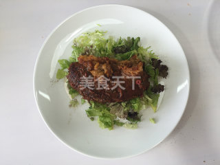 蔬汁酱西冷牛排的做法步骤：4